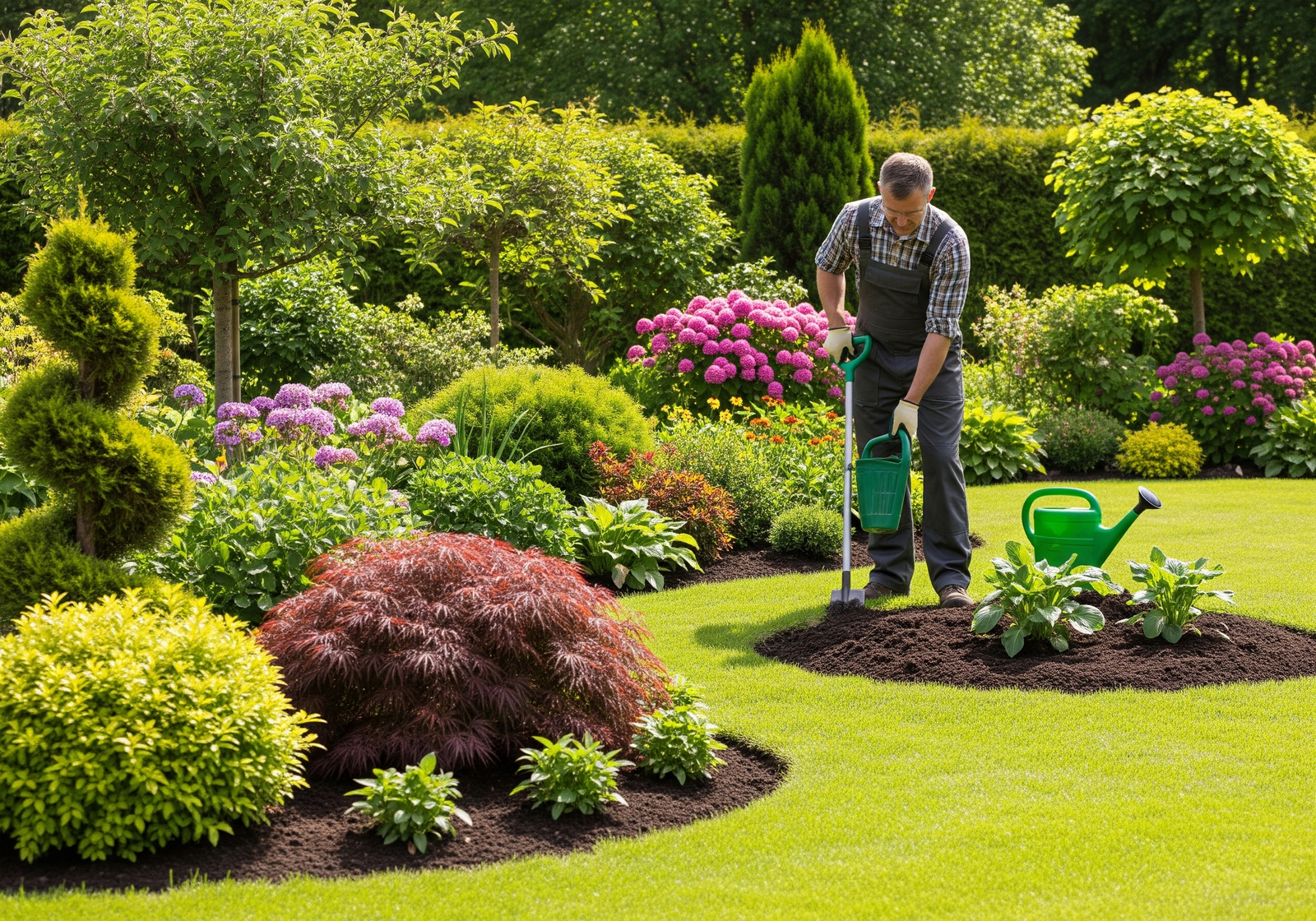 Green Oasis Creation in Ghubra