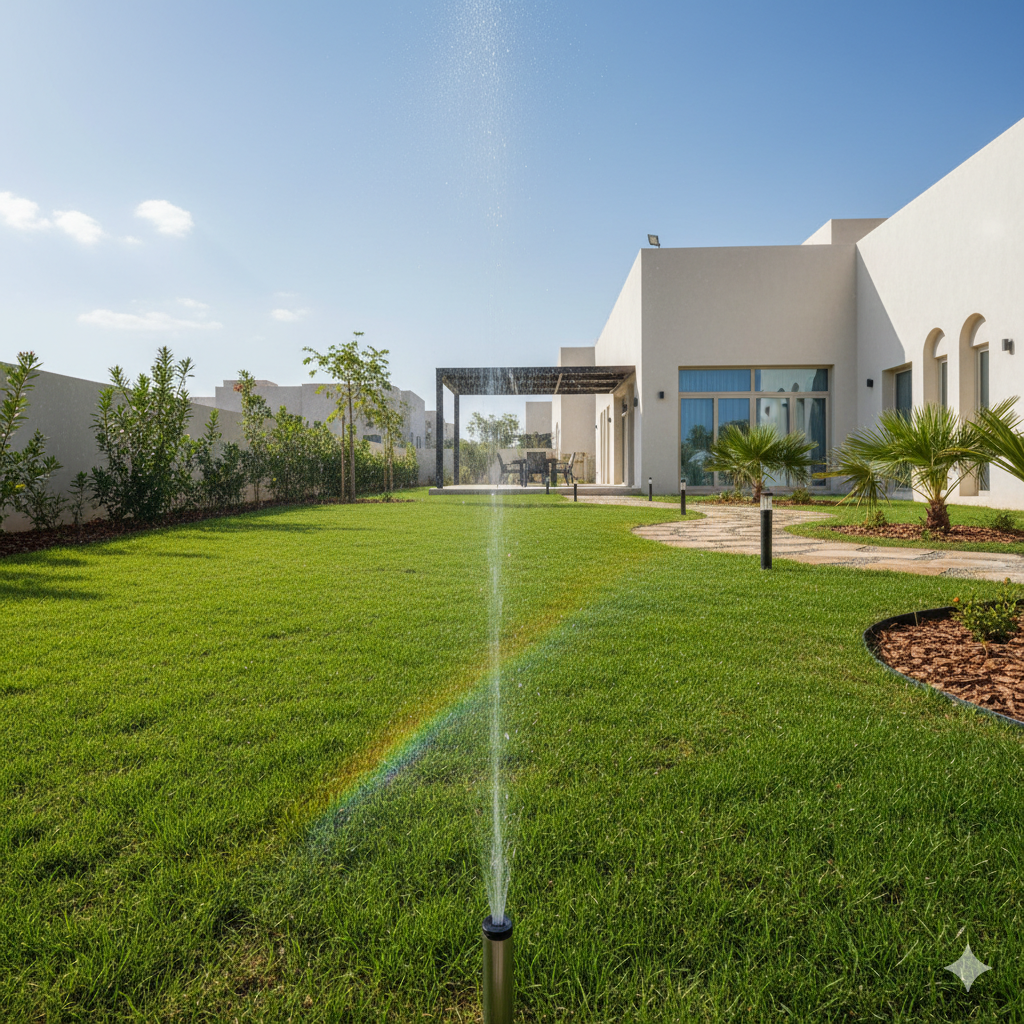 Lawn & Irrigation Setup in Baka