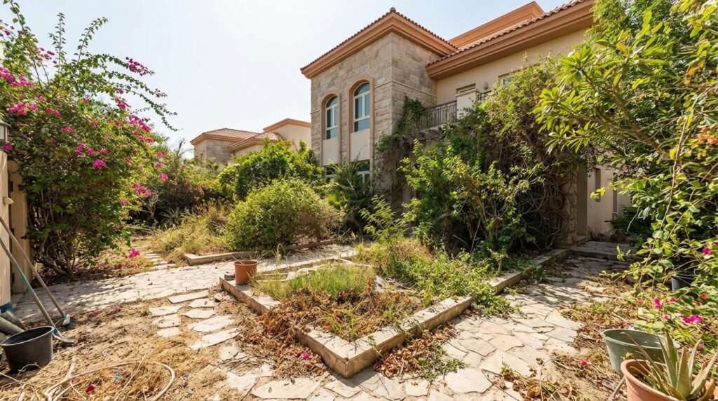 Garden Looks Untidy Despite Maintenance