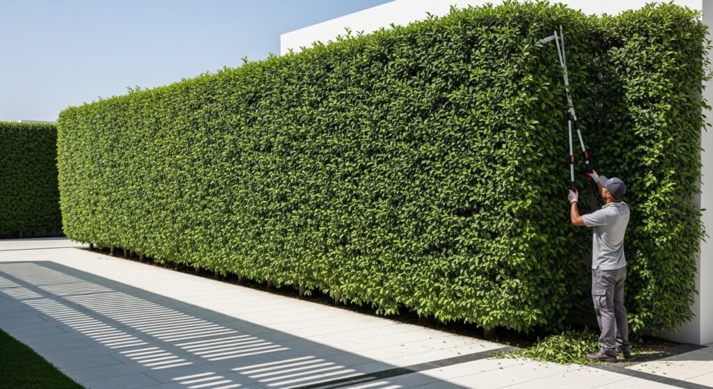 Dense Green Privacy Plant