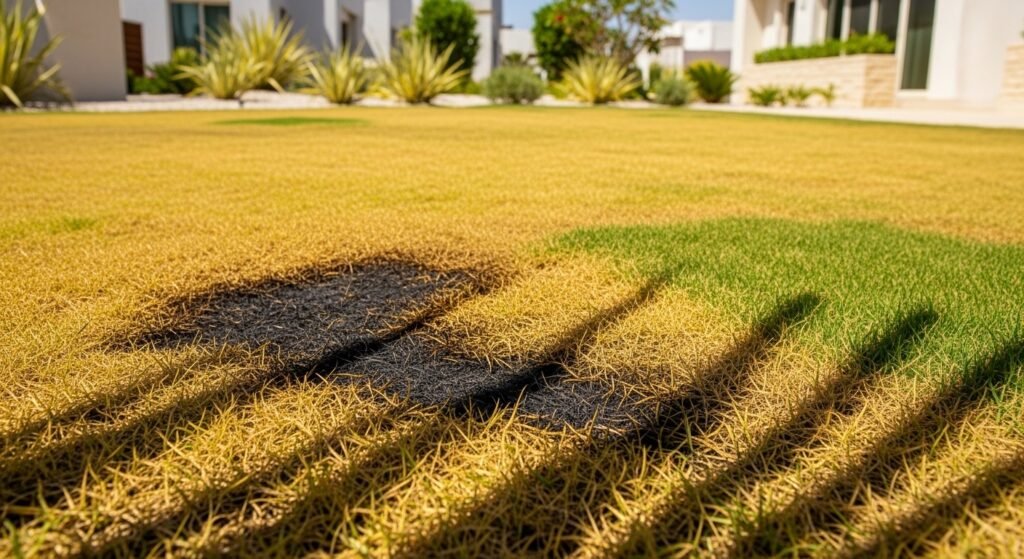 Patchy or Yellowing Grass