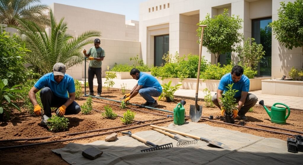 Garden Repair and Restoration Process