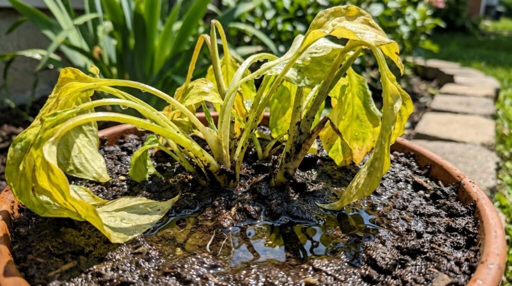 Overwatering Slowly Destroys Plant Roots