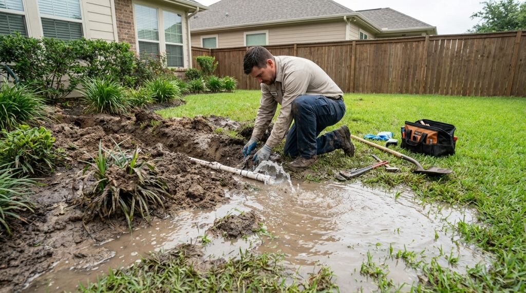 Hidden Leaks Waste Water and Damage Soil