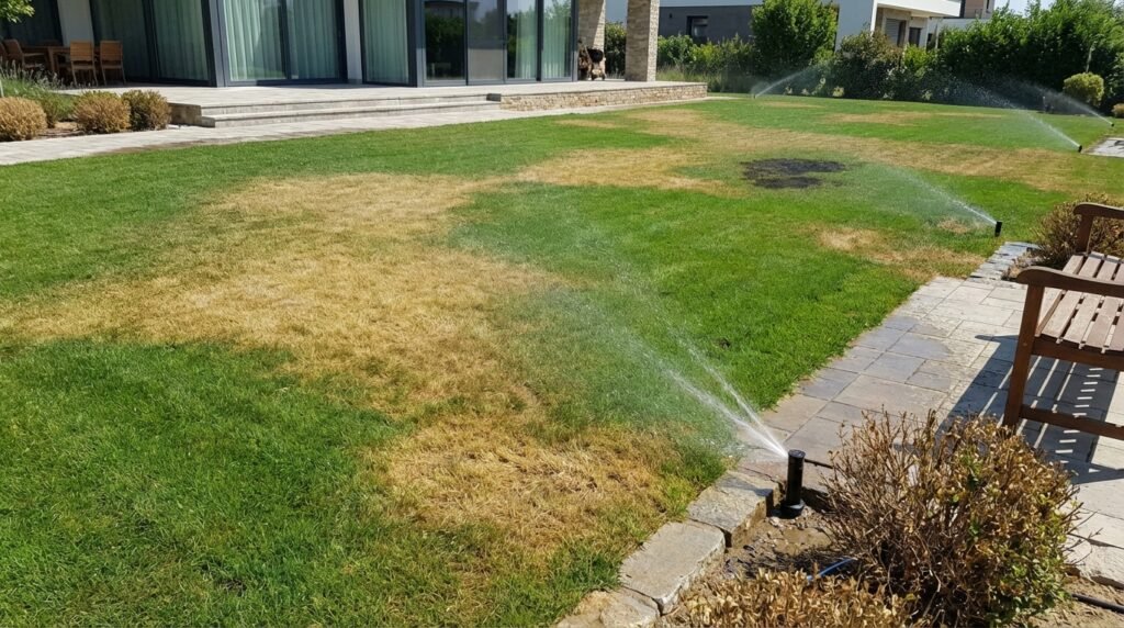 Uneven Water Distribution Creates Patchy Gardens